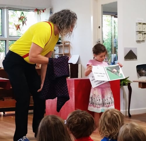 preschool incursion finding the magic in books show